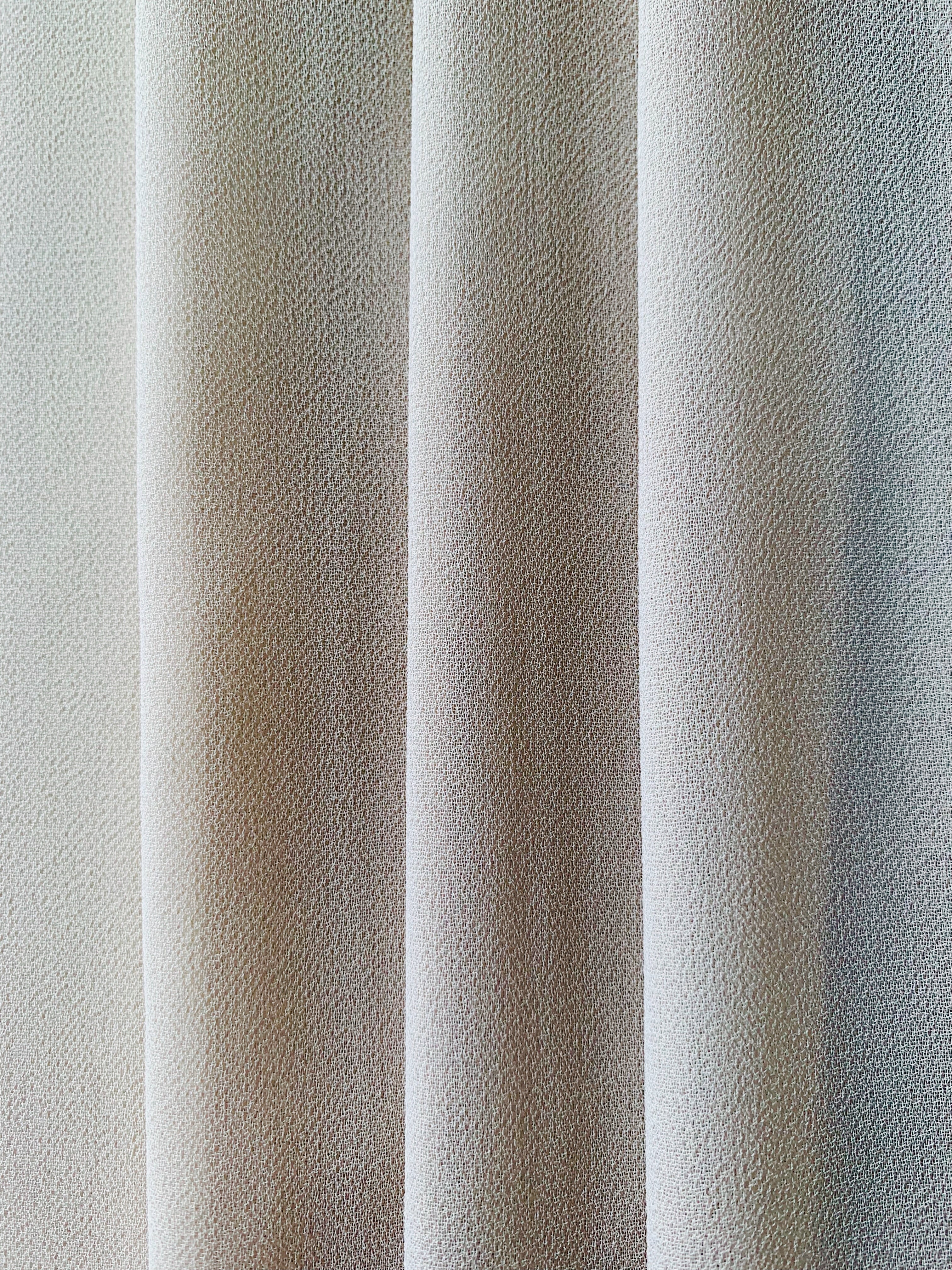 Stark White Premium Chiffon hijab