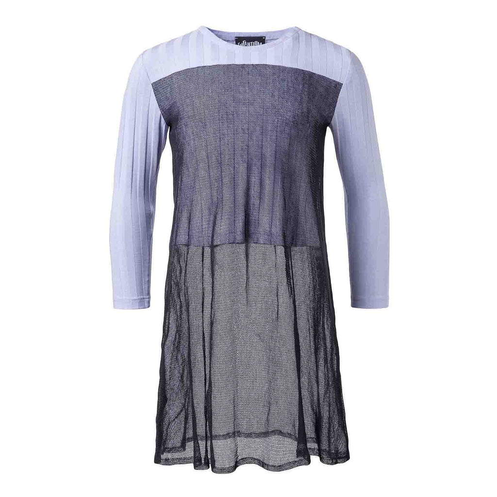 Kids Lilac Top with Mesh